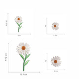 39PCS Flowers Embroidered Iron on Patches Butterfly Daisy Applique Decoration Sewing Patches for Bags Caps Jackets Hat Jean In Australia - Darrahopens