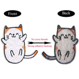 Embroidery Patches,Cute Cat Iron On DIY Decorative Applique Stickers for Clothing Jeans Bag Jackets Socks Shoes (15pcs) In Australia - Darrahopens