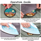 11 Pieces Patch Embroidered Applique Badge Iron on Sew on Patches Emblem Patch DIY Accessories, Patch for Clothes, Dress, Hat In Australia - Darrahopens