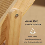 Adjustable Elevated Cat Chair Bed, Relaxation Cat Bed with Durable and Non-Shedding Sisal Scratcher, Wood Elevated Cat Beds