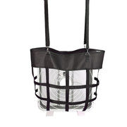 Box Fan Bag,Classic Horse Stall Fan Holder for Box Fan, Hanging Web Box Fan Carrier for Horse Stall, Barn, or RV
