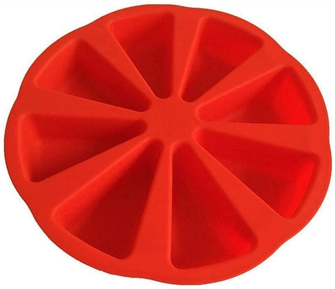 Mould Triangle 8 Grid Individual Baking Pizza Mould Oven Non Stick Moulds DIY Making Tool Bakeware Pan, for Cakes, Muffins, Cheese In Australia - Darrahopens
