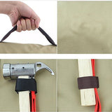 1 pcs Heavy Duty Tent Nail and Hammer Storage Bag Pouch Holder Case - Tent Pegs Not Included (Khaki) In Australia - Darrahopens