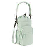 Water Bottle Holder with Strap 32oz 40oz Insulated Water Bottle Carrier Sling Bag with Phone Pocket Water Bottle Sleeve