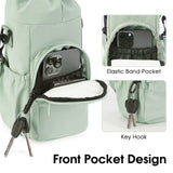 Water Bottle Holder with Strap 32oz 40oz Insulated Water Bottle Carrier Sling Bag with Phone Pocket Water Bottle Sleeve
