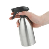 Stainless Steel Olive Oil Sprayer Bottle, 17 Oz/500ml Sauce Vinegar Sprayer Dispenser, Water Sprayer Bottle,Kitchenware Tools