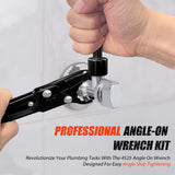 Plumbing Tools, Dual Wrench Kit,Angle Stop Wrench, Plumbing Wrench. Professional Plumbing Toolset For Easy Angle Stop In Australia - Darrahopens