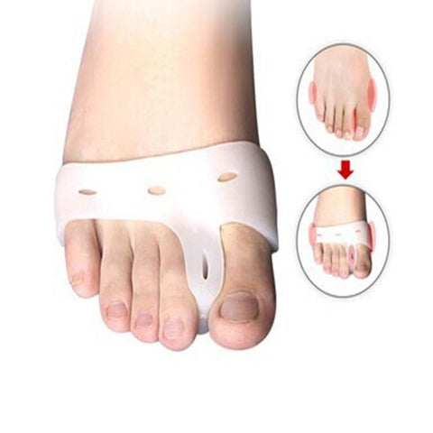 Pad & Toe Spacer - 2 Pieces - Soft Gel Toe Separators for Active People - Pain Relief for  Heavy Duty