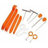 12-Piece Car Trim Removal Tool Set for Easy Removal of Car Door Panels, Fasteners, Molding, Dashboards and Wheel Hubcaps