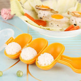 Rice Ball Maker Mold with Rice Paddle - Sushi Maker Rice Ball Mold Rice Molds Rice Shaper Mold Sushi Mold Rice Baller Shaker
