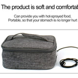 Mini Portable Oven, USB Portable Food Lunch Heating Bag for Office Home Car Truckers,Mini Heated Lunch Box, Oxford Cloth Material