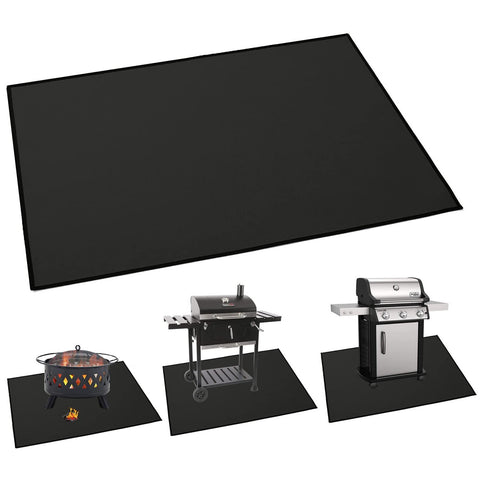 39*60 in Fire Pit Mats Protects Decks and Patios, Fireproof Grill Pad for Outdoor Grill, Durable and Portable In Australia - Darrahopens
