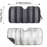 Car Windshield Sunshade Thicken 5-Layer UV Reflector Auto Front Window Sun Shade Visor Shield Cover,Keep Vehicle Cool