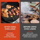 Oven Liners for Bottom of Electric Gas Oven, Reusable Non-Stick Teflon Protector Mat, Heat Resistant Grill Mats Out In Australia - Darrahopens