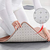 Memory Foam Bath Mat 40*60cm, Extra Soft Absorbent Bathroom Rugs Non Slip Bath Rug Runner for Shower Bathroom Floors, Pink In Australia - Darrahopens