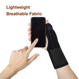 Finger Splint Brace Support Breathable Wrist and Thumb Fracture Finger Stabilizer Brace Sleeves for Pain Relief