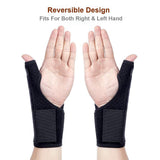 Finger Splint Brace Support Breathable Wrist and Thumb Fracture Finger Stabilizer Brace Sleeves for Pain Relief