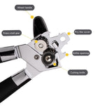 Stainless Steel Can Opener,Comfortable Handle, Sharp Blade Smooth Edge, Multifunctional Bottle Opener,Large Lid Openers In Australia - Darrahopens