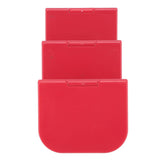 Foldable Holders , Red Taco Holder for Soft & Hard Taco Shells, Collapses for Improved Kitchen Storage & Organization