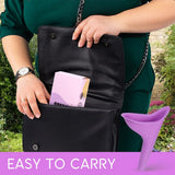Female Urination Device, Reusable Female Urinal Women Pee Funnel Allows Women to Pee Standing Up, Travel 3pcs