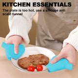 3PCS Multifunctional Silicone Funnel,Kitchen Funnel,Food Grade Silicone Foldable Funnel Food Grade Safety Assured In Australia - Darrahopens