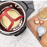 Silicone Sling Lifter Accessories Compatible with and Other Brand Pressure Cookers, Steamer sling Red In Australia - Darrahopens