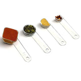 Visual Measuring Spoons - Easy Read, Award-Winning Design, made Clear,  Shatterproof - Stackable Kitchen Tools for Cooking