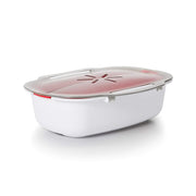 Microwave Microwave Vegetable with Lid PP Detachable Universal Container Healthy Food Cooker for Kitchen Pp Food for Cooking In Australia - Darrahopens