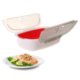 Microwave Microwave Vegetable with Lid PP Detachable Universal Container Healthy Food Cooker for Kitchen Pp Food for Cooking