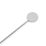 4 Pcs Stainless Steel Coffee Stirrers Stir Sticks Beverages Swizzle Stick Cocktail Drink Swizzle with Small Rectangular Paddles