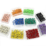 2000 Pieces Map Tacks 15MM Retro Metallic Color Beads Head Marking Push Pins, 10 Colors soft wood and cloth boards, paperboard