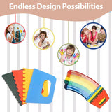4Pcs Texture Tools for Plaster Art Paint Scrapers Kit for Arts and Crafts DIY Graffiti Oil Painting and Drawing Kids' Play Early In Australia - Darrahopens