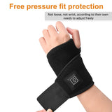 Heated Wrist Brace - Wrist Support to Relieve Pain, Relax Muscles, Long-lasting Comfort，Black （1pack） In Australia - Darrahopens