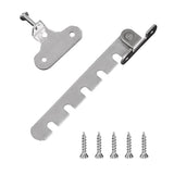 Window Restrictor Latch, Window Wind Hook, Adjustable Window Safety Locks,Suitable for Various Doors and Windows, 5 Slots In Australia - Darrahopens