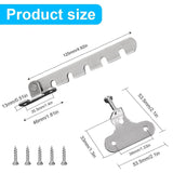 Window Restrictor Latch, Window Wind Hook, Adjustable Window Safety Locks,Suitable for Various Doors and Windows, 5 Slots In Australia - Darrahopens