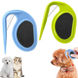 2PCS Pet Knotting Comb, Knotting Comb for Cats, Knotting Comb for Dog, 3 In1 Multifunctional Dog Comb (Green+Blue)