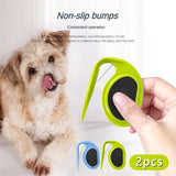 2PCS Pet Knotting Comb, Knotting Comb for Cats, Knotting Comb for Dog, 3 In1 Multifunctional Dog Comb (Green+Blue)