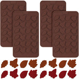 4 Pieces 3D Fall Silicone Molds Thanksgiving Maple Leaf Shape Mini Candy Leaves Mold Decoration for Thanksgiving Fall Harvest In Australia - Darrahopens