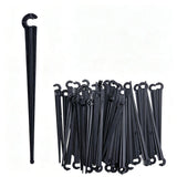 50 Pcs Drip Irrigation Stakes Universal Drip Tubing Hold Stakes, Plastic Garden Water Pipe Support Drip System Parts In Australia - Darrahopens