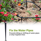 50 Pcs Drip Irrigation Stakes Universal Drip Tubing Hold Stakes, Plastic Garden Water Pipe Support Drip System Parts In Australia - Darrahopens