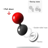 Car Push to Start Button Rocker Car One Button Start Lever Car Engine Start Stop Button Joystick, Automotive (Red)