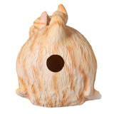 Cat Butt Tissue Holder - Orange Cat Square Tissue Box Cover- Cute Bathroom Accessories - Resin Tissue Dispenser