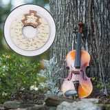 (1PCS, Diameter: 12cm) The Circle of Fifths Wooden Wheel: Melody Tool - Musical Educational Chord Wheel for Musicians