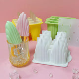 Popsicles Molds, Silicone Popsicle Molds Reusable Ice Pop Mold, Popsicle Molds Silicone BPA Free, Easy Release Ice Cream Mold
