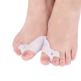 2 Pair Corrector Pads with Toe Separator, Cushion Protector Gel Pads for Big Toe Hammer Toe Straightener Overlapping Toe In Australia - Darrahopens