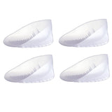Heavy Duty Gel Heel Cups, Cushion Insert for Shock Absorption, Plantar Fasciitis, Disease and Heel Pain Relief (2 Pairs)