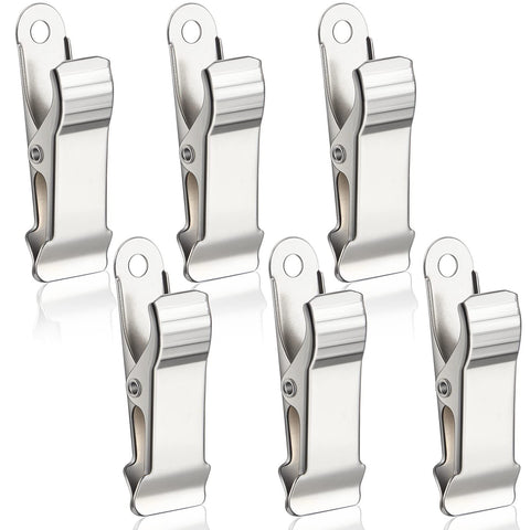 Metal Mini Clamps Mini Spring Clamp Crocodile Alligator Clips Alligator Clamps 1/2 Inch Wide Crocodile Clamps for Work（6 Pcs) In Australia - Darrahopens
