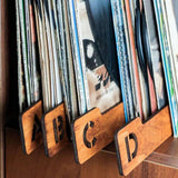 Vinyl Record Dividers,Record Dividers,Alphabetical Vinyl Record Storage Dividers A-Z, Wooden Record Dividers (1 Set) In Australia - Darrahopens