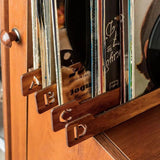Vinyl Record Dividers,Record Dividers,Alphabetical Vinyl Record Storage Dividers A-Z, Wooden Record Dividers (1 Set) In Australia - Darrahopens