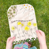 Flower Leaf Collector Boards DIY Flower Wood Boards Wooden Collection Board Decor Creative Crafting Supplies for Outdoor Nature